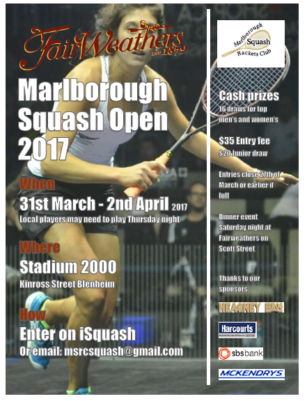 Malborough Open 2017